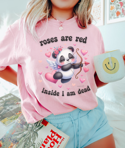 Emo Shirt, Dead Inside Shirt, Sarcastic Gift, Anti Valentines Day Shirt, Ironic Shirt, Offensive Shirt, Pastel Goth Clothing, Comfort Colors