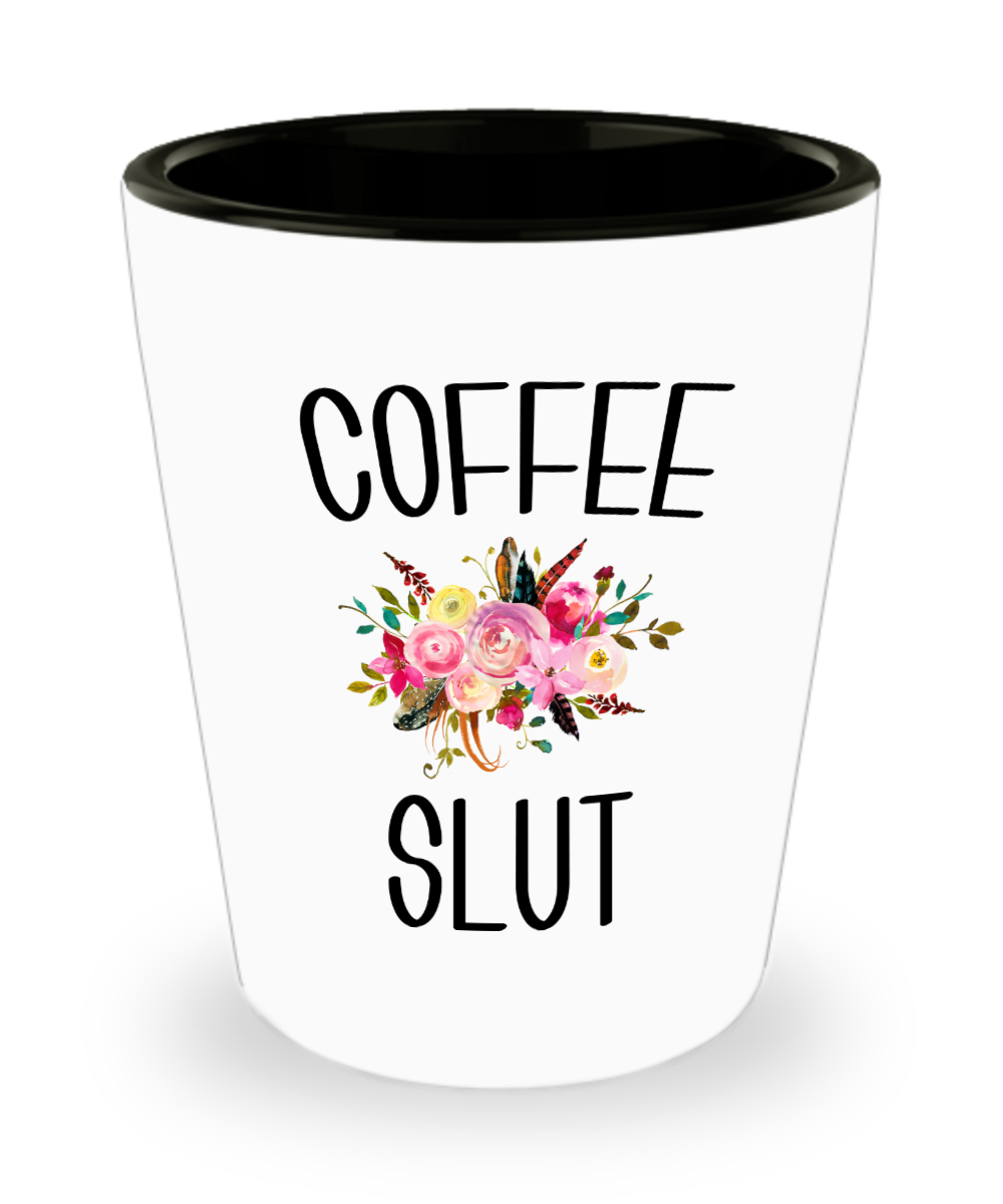 Coffee Slut Funny Gift for Coffee Addict Best Friend Gift Mugs for Wom –  Cute But Rude