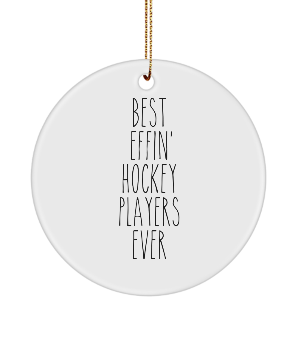 Gift For Hockey Players Best Effin' Hockey Players Ever Ceramic