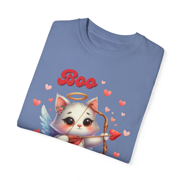 Boo You Whore Shirt, Ironic Shirt, Offensive Shirt, Anti Valentines Day Shirt, Sarcastic Valentine Gift, Funny Kitten Shirt, Comfort Colors