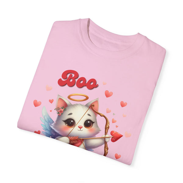 Boo You Whore Shirt, Ironic Shirt, Offensive Shirt, Anti Valentines Day Shirt, Sarcastic Valentine Gift, Funny Kitten Shirt, Comfort Colors