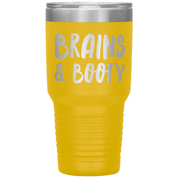 Brains_Booty_Tumbler_for_Her_Funny_Girlf_30oz_Tumbler_Yellow_Mockup.png_15371125