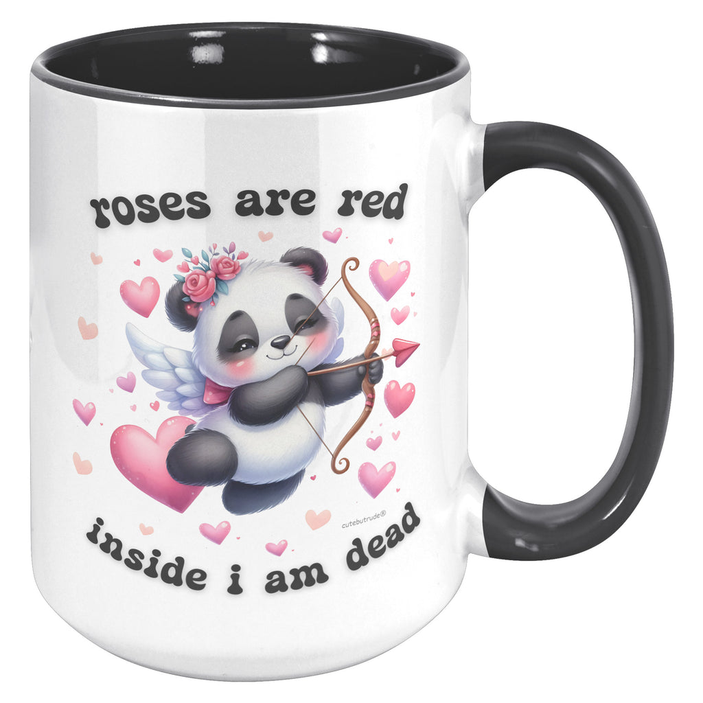 Dead Inside Mug, Anti Valentines Day Gift, Pastel Goth Mug, Sarcastic –  Cute But Rude