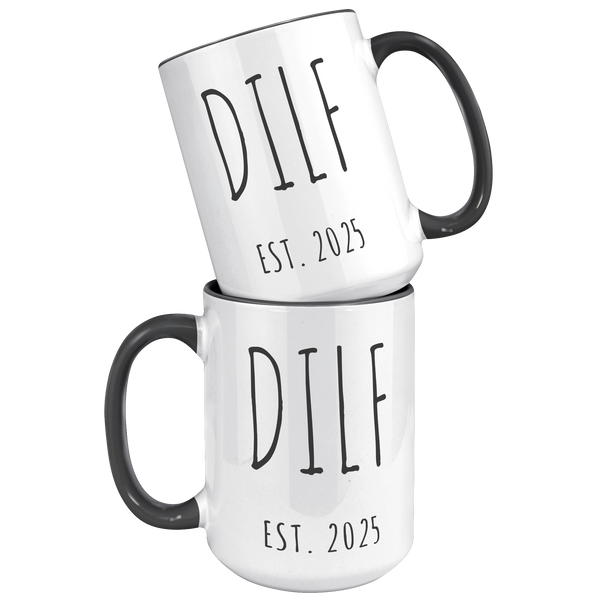 First_Time_Dad_Gift_New_Dad_Gift_DILF__15oz_Accent_FrontBack_Black_Mockup.png