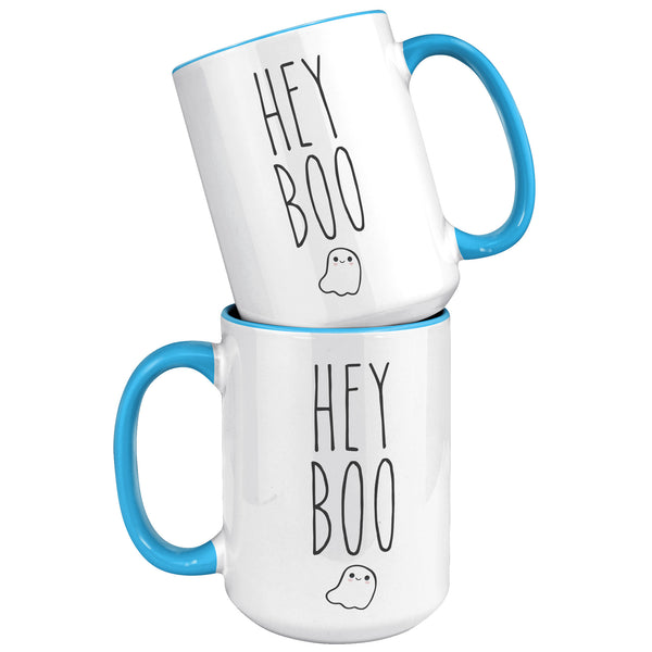 Halloween Coffee Mug Witchy Mug Ghost Mug Halloween Gift Hey Boo Mug Coffee Cup Spooky Season Mug Spooky Season Gift Halloween Mugs