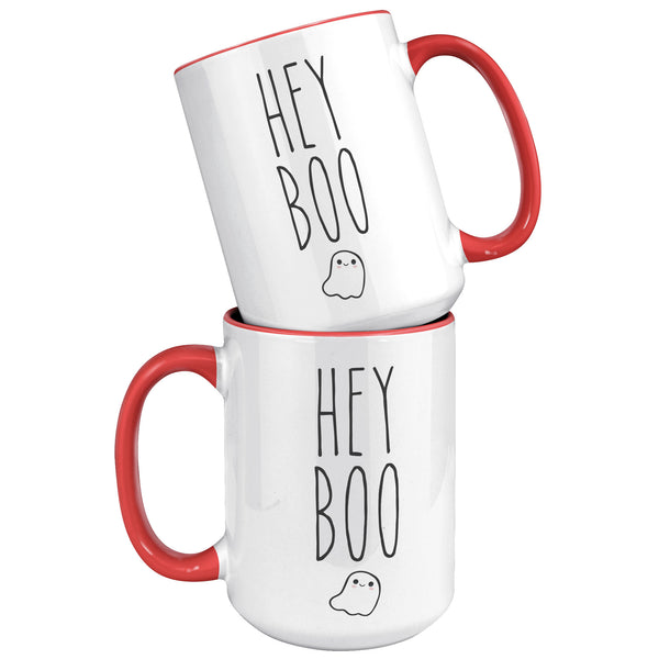 Halloween Coffee Mug Witchy Mug Ghost Mug Halloween Gift Hey Boo Mug Coffee Cup Spooky Season Mug Spooky Season Gift Halloween Mugs