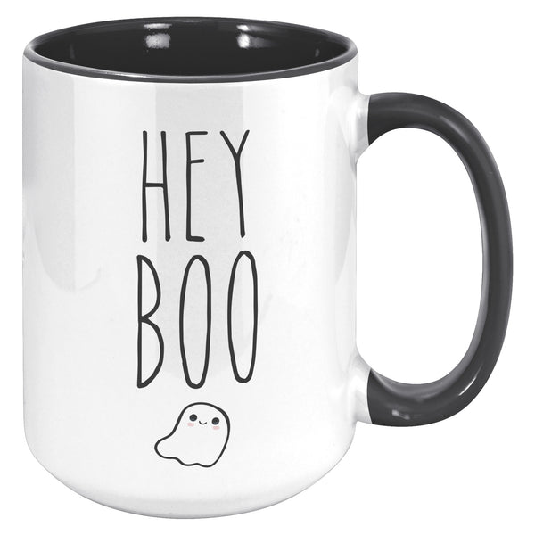 Halloween Coffee Mug Witchy Mug Ghost Mug Halloween Gift Hey Boo Mug Coffee Cup Spooky Season Mug Spooky Season Gift Halloween Mugs