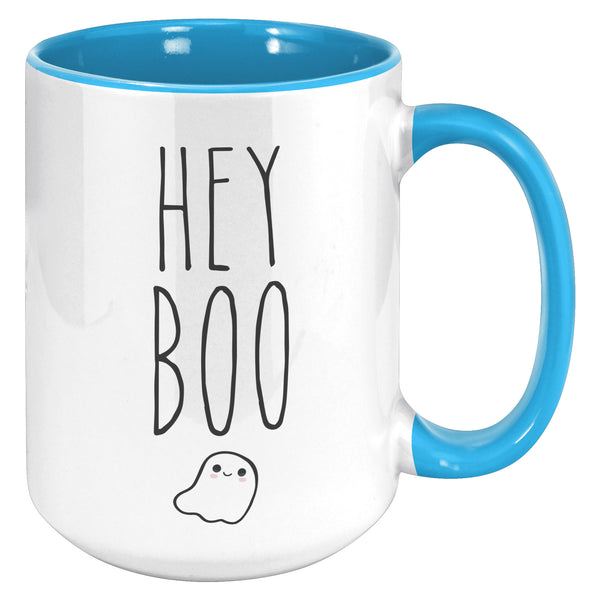 Halloween Coffee Mug Witchy Mug Ghost Mug Halloween Gift Hey Boo Mug Coffee Cup Spooky Season Mug Spooky Season Gift Halloween Mugs