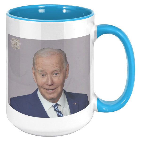 Joe Biden Mug Shot Election 2024 Anti Biden Mugs Coffee Cup Gag Gift for A Republican