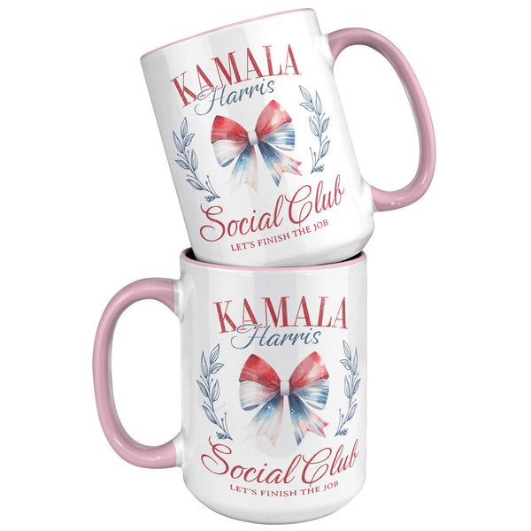 Kamala Harris Social Club Mug, Kamala Harris 2024 Coffee Cup