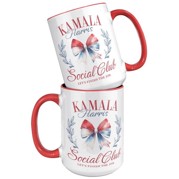 Kamala Harris Social Club Mug, Kamala Harris 2024 Coffee Cup