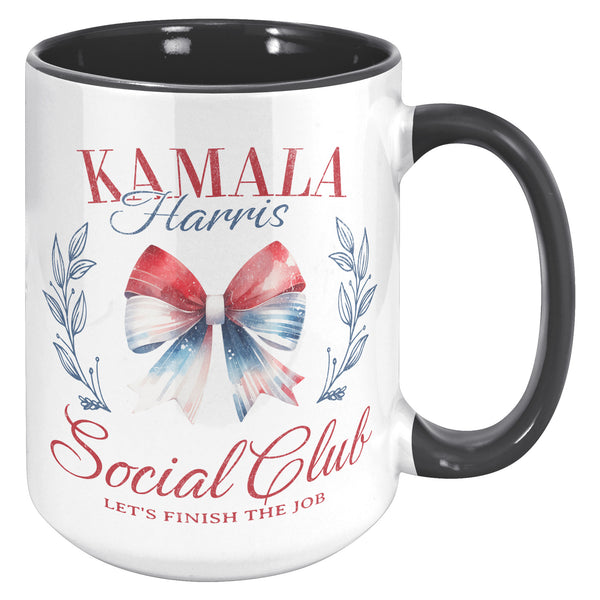 Kamala Harris Social Club Mug, Kamala Harris 2024 Coffee Cup