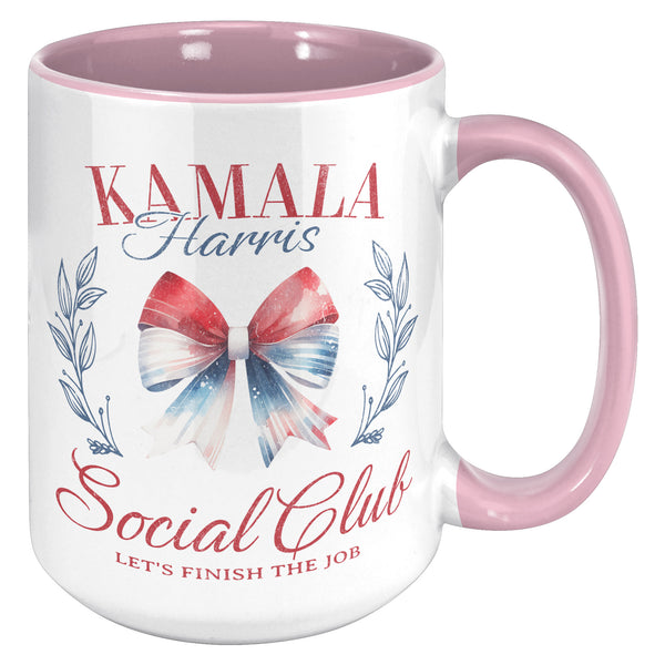 Kamala Harris Social Club Mug, Kamala Harris 2024 Coffee Cup