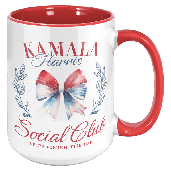 Kamala Harris Social Club Mug, Kamala Harris 2024 Coffee Cup