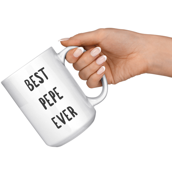 Pepe_Coffee_Mug_Best_Pepe_Ever_Cup_15oz_White_RH_Model_Mockup.png