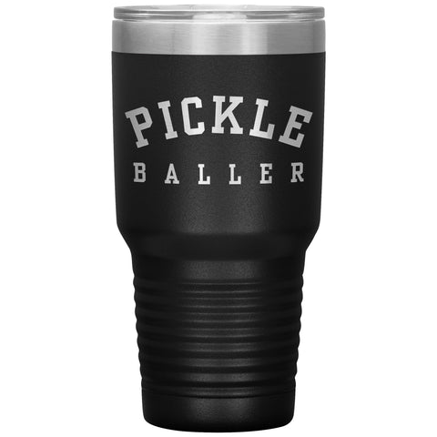 Pickleball Mug Funny Pickleball Tumbler Pickleball Gifts for Pickleball Dad Travel Coffee Cup 30oz BPA Free