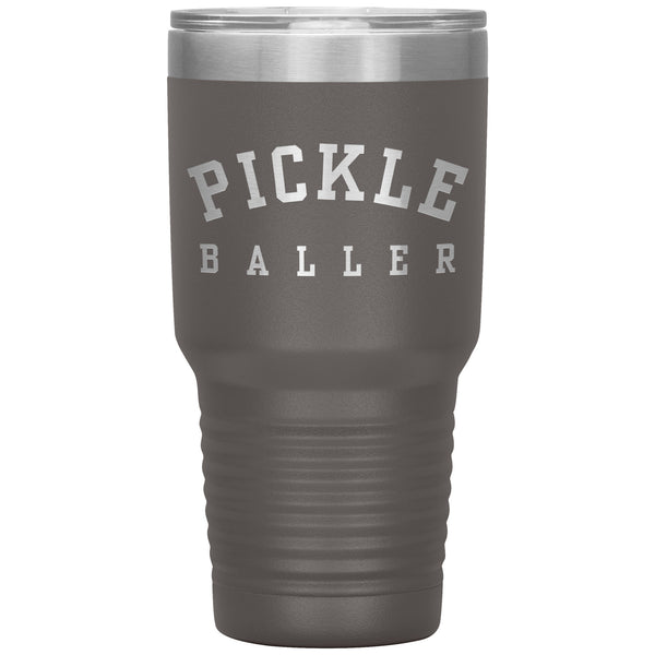 Pickleball Mug Funny Pickleball Tumbler Pickleball Gifts for Pickleball Dad Travel Coffee Cup 30oz BPA Free