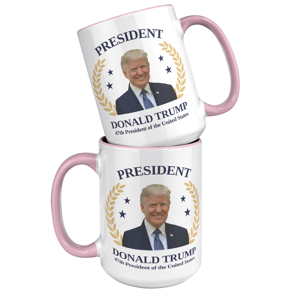 President Donald Trump Mug 47th President Republican Election 2024 Cof –  Cute But Rude