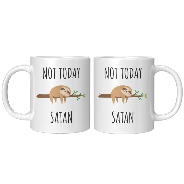 Sloth_Hugging_Mug_Not_Today_Satan_Coffee_11ozwhite_Mockup.png