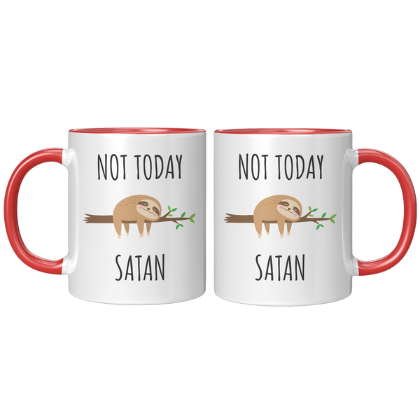 Sloth_Hugging_Mug_Not_Today_Satan_Coffee_FrontBack_Red_Mockup.png
