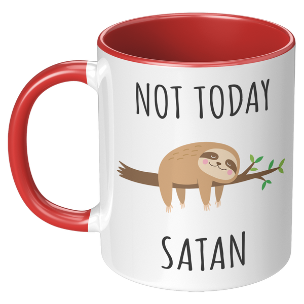 Sloth_Hugging_Mug_Not_Today_Satan_Coffee_LH_Red_Mockup.png