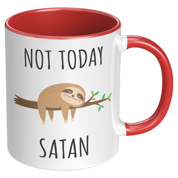 Sloth_Hugging_Mug_Not_Today_Satan_Coffee_RH_Red_Mockup.png