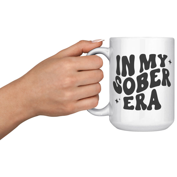 Sobriety Gift for Women, Sober Gift for Men, Sober Mug, Sober Anniversary, in My Sober Era, Coffee Cup