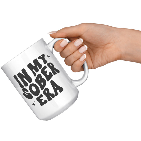 Sobriety Gift for Women, Sober Gift for Men, Sober Mug, Sober Anniversary, in My Sober Era, Coffee Cup