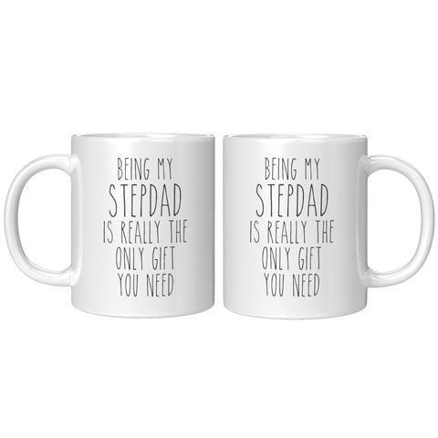 Stepdad Gift for Stepdads Gift from Stepdaughter or Stepson Best Stepdad Ever Mug Father's Day Coffee Cup Step-Dad Birthday Present