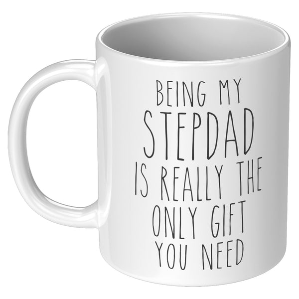Stepdad Gift for Stepdads Gift from Stepdaughter or Stepson Best Stepdad Ever Mug Father's Day Coffee Cup Step-Dad Birthday Present