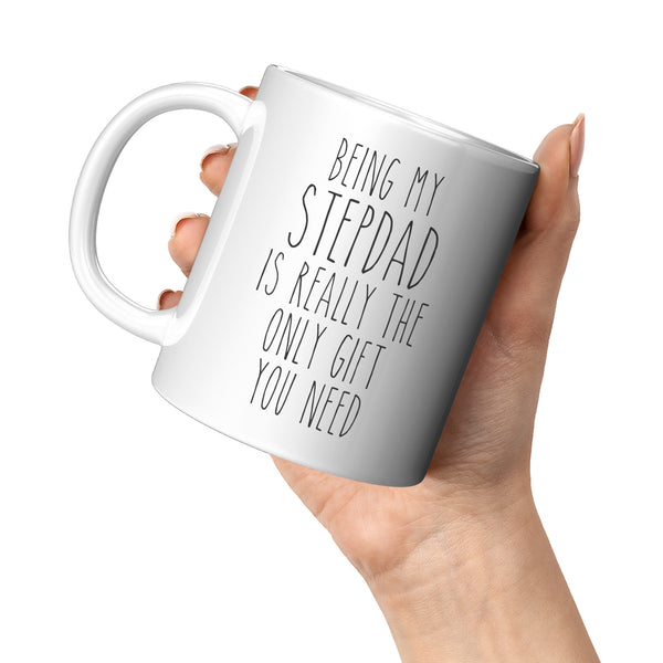 Stepdad Gift for Stepdads Gift from Stepdaughter or Stepson Best Stepdad Ever Mug Father's Day Coffee Cup Step-Dad Birthday Present