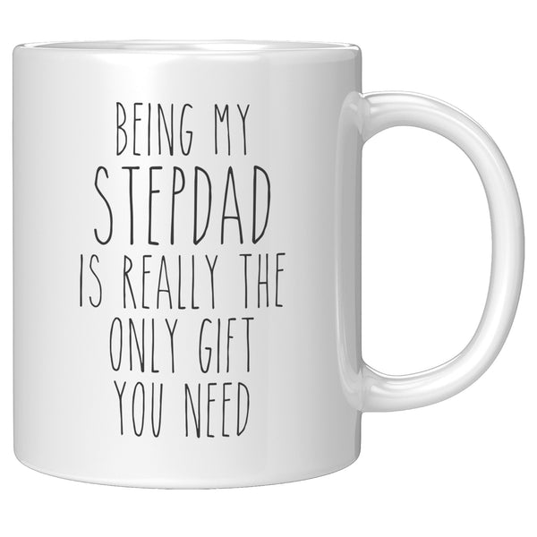 Stepdad Gift for Stepdads Gift from Stepdaughter or Stepson Best Stepdad Ever Mug Father's Day Coffee Cup Step-Dad Birthday Present