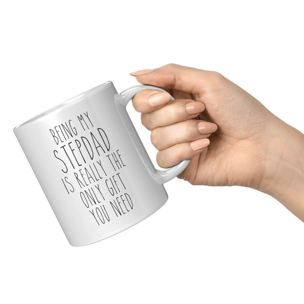 Stepdad Gift for Stepdads Gift from Stepdaughter or Stepson Best Stepdad Ever Mug Father's Day Coffee Cup Step-Dad Birthday Present