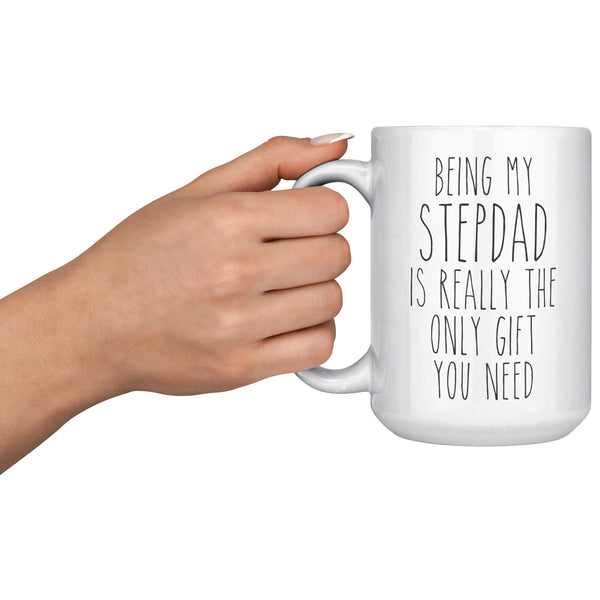 Stepdad Gift for Stepdads Gift from Stepdaughter or Stepson Best Stepdad Ever Mug Father's Day Coffee Cup Step-Dad Birthday Present