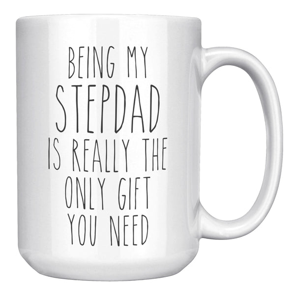 Stepdad Gift for Stepdads Gift from Stepdaughter or Stepson Best Stepdad Ever Mug Father's Day Coffee Cup Step-Dad Birthday Present