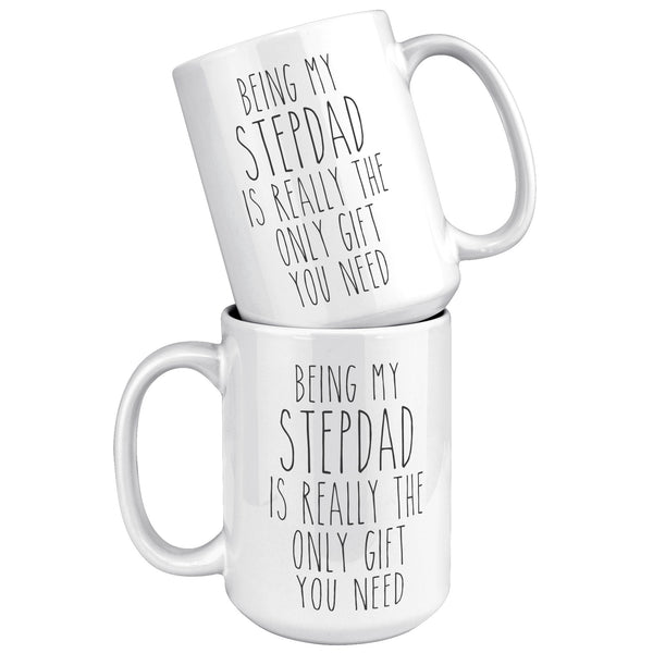 Stepdad Gift for Stepdads Gift from Stepdaughter or Stepson Best Stepdad Ever Mug Father's Day Coffee Cup Step-Dad Birthday Present