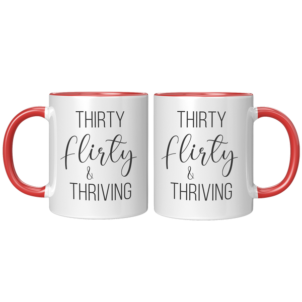 Thirty_Flirty_Thriving_30th_Birthday_Mug_FrontBack_Red_Mockup.png
