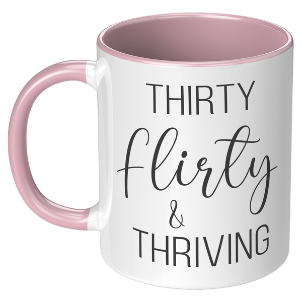 Thirty_Flirty_Thriving_30th_Birthday_Mug_LH_Pink_Mockup.png