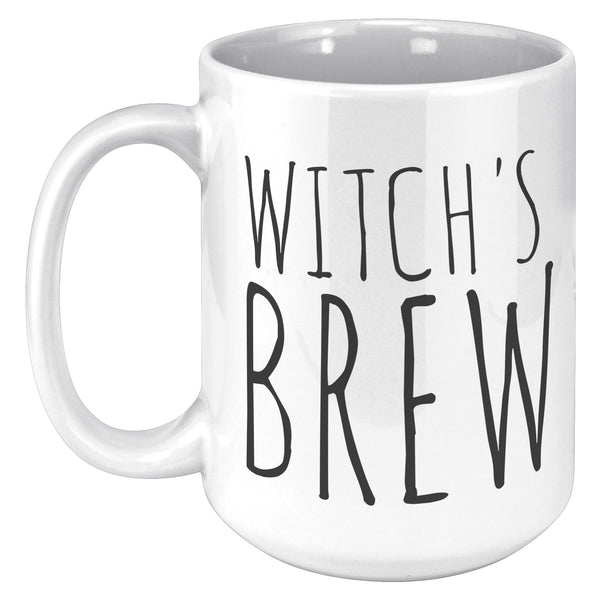 Witch Mug, Witches Brew Mug, Spooky Mug, Witchy Coffee Mug, Witch Cup, Autumn Mug, Halloween Mug