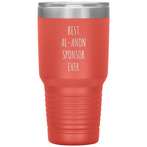 Best Al-Anon Sponsor Ever Tumbler Sponsor Gift Travel Coffee Cup 30oz BPA Free