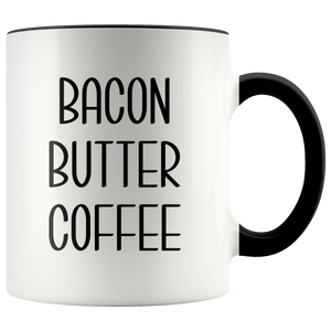 Keto Gifts Keto Cup Ketosis Humor Bacon Butter Coffee Mug Diet Gift