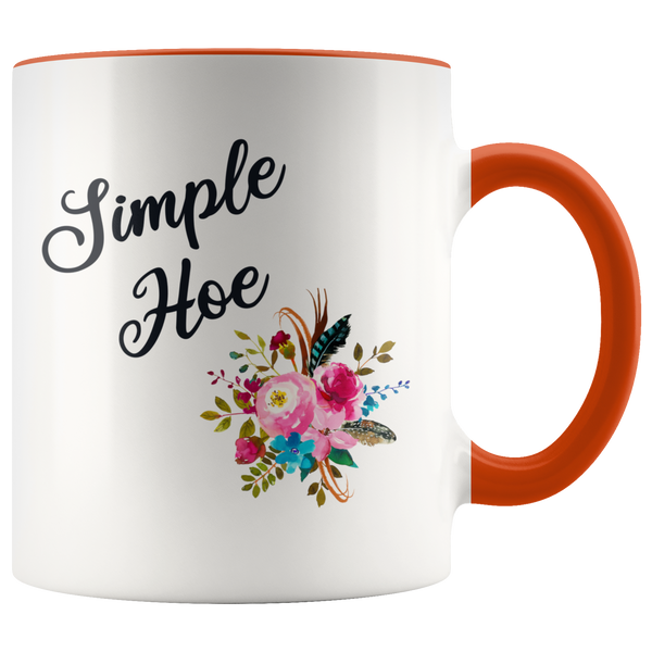 Simple Hoe Mug Funny Floral Coffee Cup Rude Gag Gift Idea Crass Insulting Best Friend Birthday Gifts