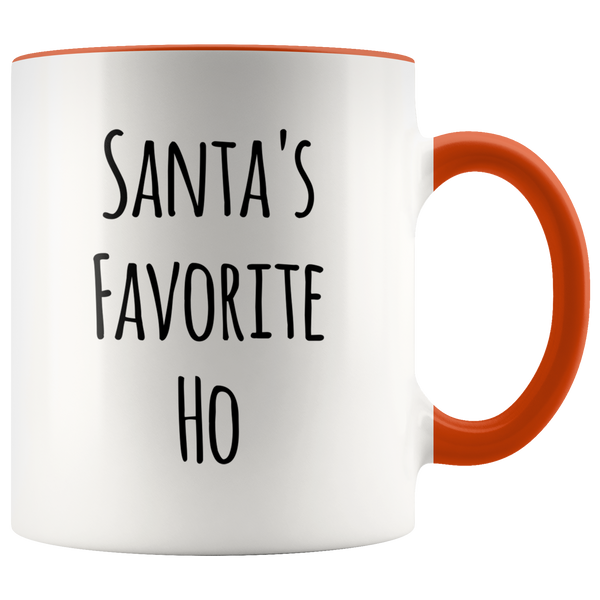 Santa's Favorite Ho Coffee Mug Holiday Gifts Naughty Christmas Mugs Funny Gag Gifts Gift Exchange Ideas Under 20 Coffee CUp