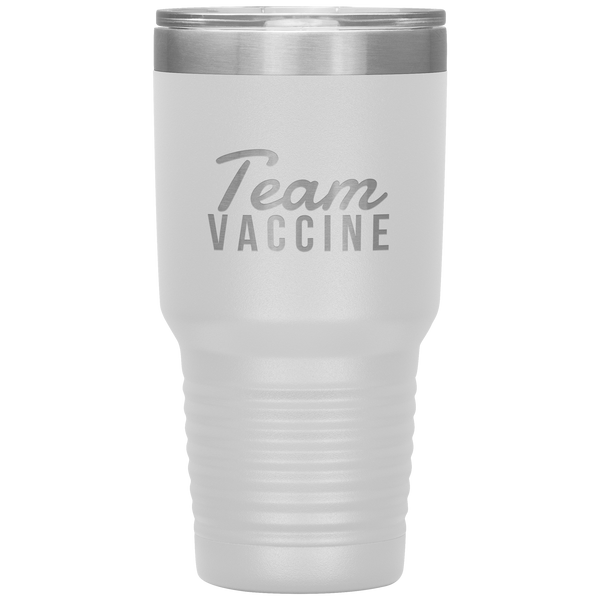 Nurse Gift Team Vaccine Tumbler Travel Coffee Cup 30oz BPA Free