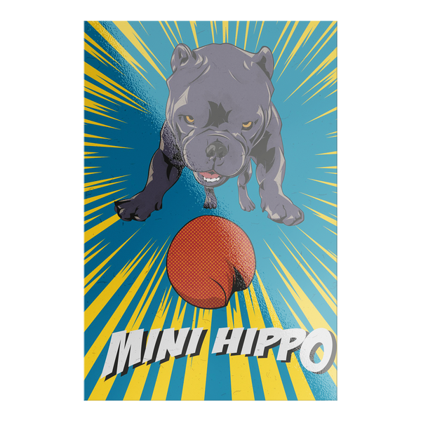 Mini Hippo Sticker