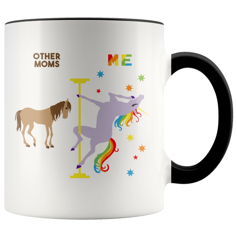 Pole Dancing Unicorn Mug Mom Mug Christmas Gift from Daughter Mom Gifts for Mom Gifts from Son Gift from Husband Gift from Kids Mom Coffee Cup Mother's Day Present