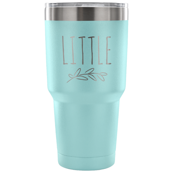 Little Big Sorority Tumbler Pledge Gift Double Wall Vacuum Insulated Hot & Cold Travel Cup 30oz BPA Free