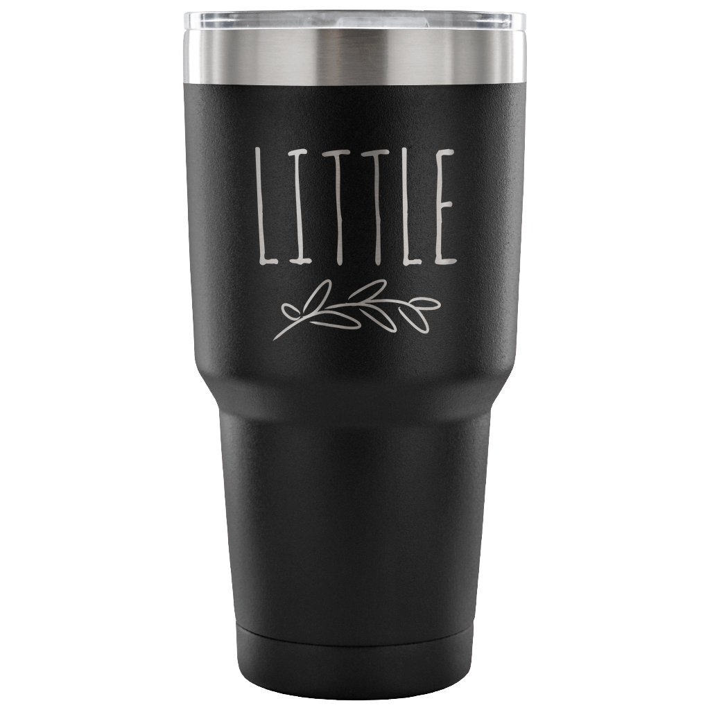 Little Big Sorority Tumbler Pledge Gift Double Wall Vacuum Insulated Hot & Cold Travel Cup 30oz BPA Free