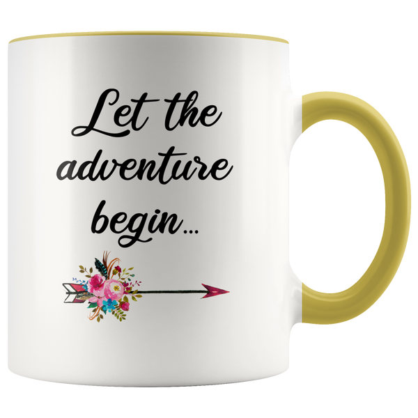 Graduate Mug Graduation Gift Congratulations Coffee Cup Gift for Graduate College Student Let the Adventure Begin