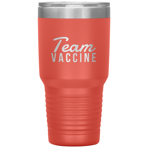 Nurse Gift Team Vaccine Tumbler Travel Coffee Cup 30oz BPA Free